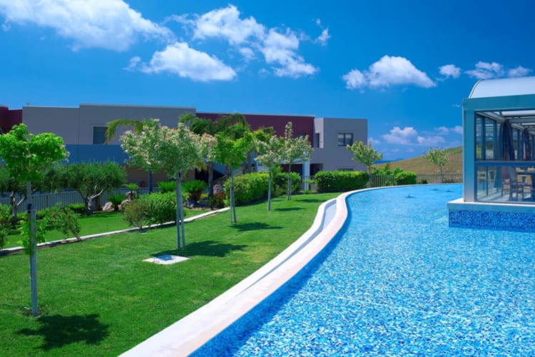 Pool and green